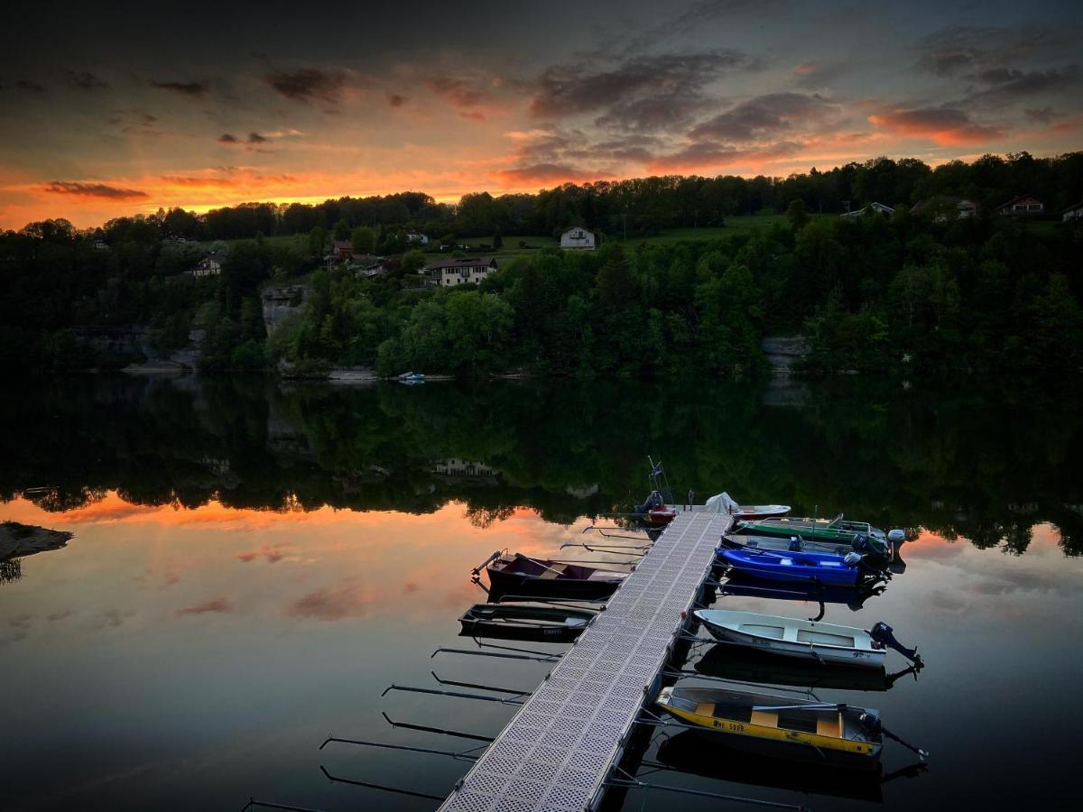 Hotel Les Rives Du Doubs Les Brenets Zewnętrze zdjęcie
